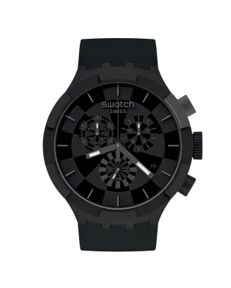 Relógio Swatch homem Cronógrafo Preto