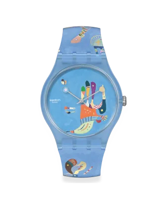 Relógio Swatch homem Azul Kandinsky