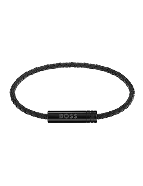 Pulseira Homem Pele e Aço Ares Air