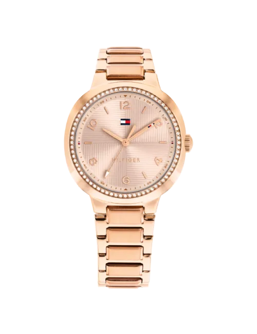 Relógio Mulher Aço IP Rosa