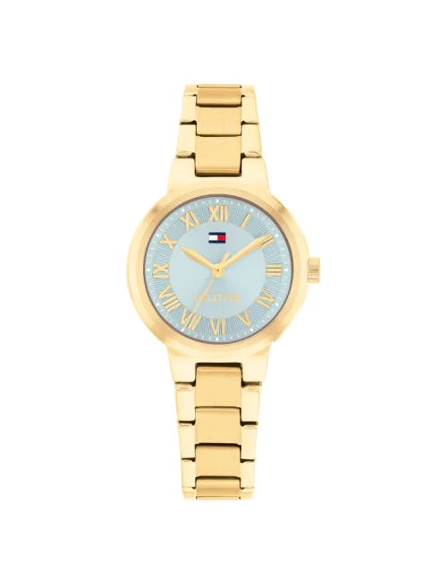 Relógio Mulher Aço IP Dourado