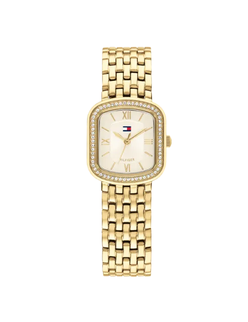 Relógio Mulher Aço Dourado
