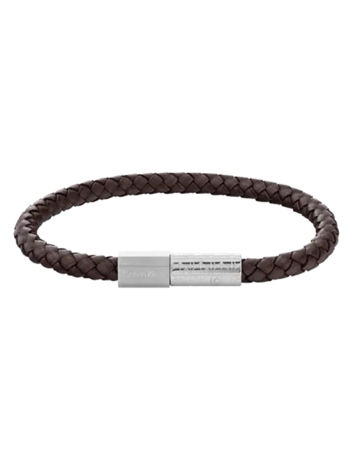 Pulseira Homem em Pele Castanha