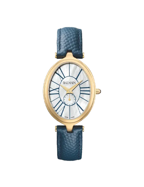 Relógio Balmain Haute Elegance Oval Blue Strap
