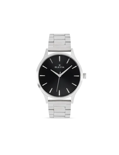 Relógio Homem New Classic XL Brushed Steel & Black