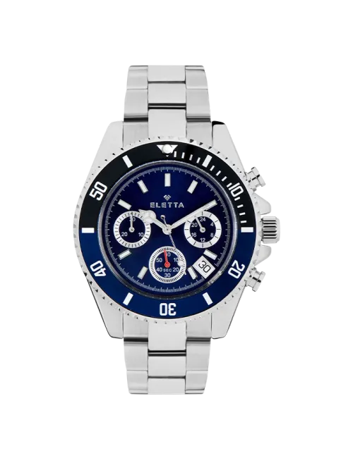 Box Rel&oacute;gio Homem Ocean Rider Chrono Azul