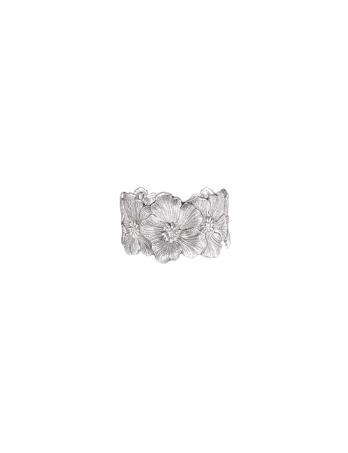Pulseira Blossoms Gardenia em Prata