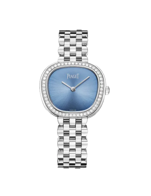 Relógio Sixtie Azul Aço E Diamantes 29mm