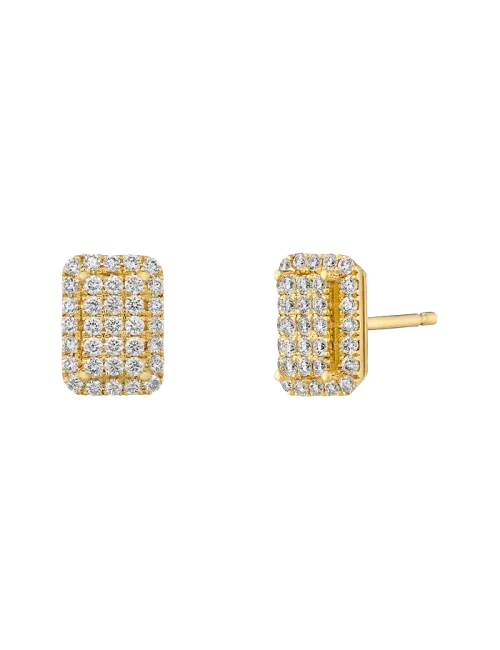 Brincos Épure Radiant Ouro Amarelo e Diamantes