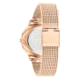 Relógio Mulher Aço Dourado Rosa