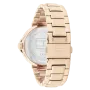 Relógio Mulher Aço Dourado Rosa