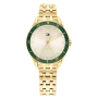 Relógio Mulher Aço IP Dourado