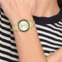 Relógio Mulher Aço IP Dourado