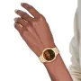 Relógio Mulher Aço IP Dourado