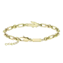 Pulseira Arthor Aço Dourado