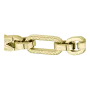 Pulseira Arthor Aço Dourado