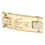 Pulseira Mulher Aço Dourado Metropole