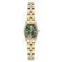 Relógio Mulher Tonneau Aço Dourado