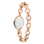 Relógio Senhora Dourado Rosa