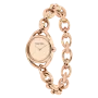 Relógio Senhora Dourado Rosa