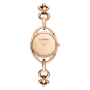 Relógio Senhora Dourado Rosa