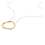 Colar Senhora em Aço e Dourado