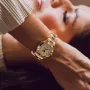 Relógio de Senhora Be Balmain Fases da Lua em PVD Dourado