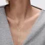 Colar Maggie Ouro e Diamantes