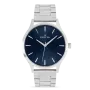 Relógio Homem New Classic XL Brushed Steel & Blue