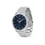 Relógio Homem New Classic XL Brushed Steel & Blue