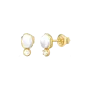 Brincos Pearly Dourados