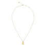 Colar Crystal Love Dourado