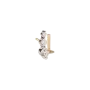 Piercing EveMini Ouro 3 Diamantes