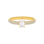 Anel Sweet Briar Ouro Amarelo e Diamantes