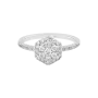 Ane Épure Hexa Ouro Branco e Diamantes