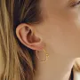 Colar Love Is In The Air Large em Ouro Amarelo Com Diamantes