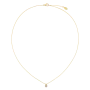 Colar Épure Drop Modelo Pequeno Ouro Amarelo e Diamantes