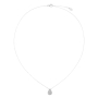Colar Épure Drop Ouro Branco e Diamantes
