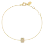 Pulseira Épure Radiant Modelo Pequeno Ouro Amarelo Diamantes