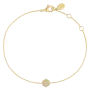 Pulseira Épure Hexa Modelo Pequeno Ouro Rosa e Diamantes