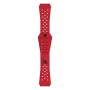 Bracelete Tissot Oficial Sideral Borracha Vermelha