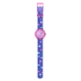 Relógio Flik Flak de criança rosa e azul estrelas