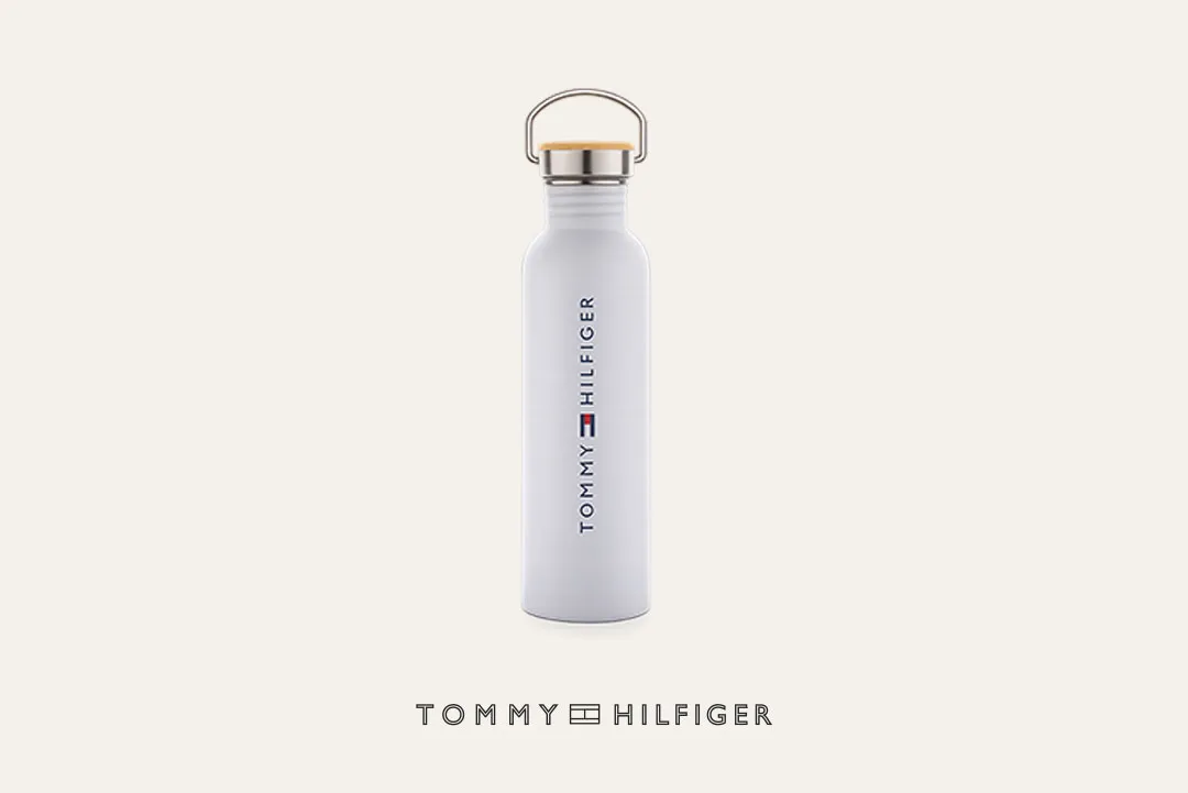 oferta garrafa e tote bag tommy hilfiger