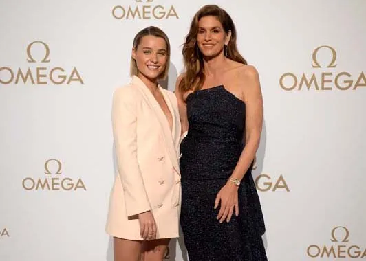 Kelly Bailey e Cindy Crawford