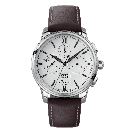 Senator Panorama Date Cronógrafo Branco