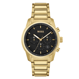 Relógio Trace Aço IP Dourado