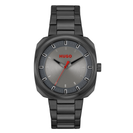 Relógio #Shrill Cinzento Aço IP Preto