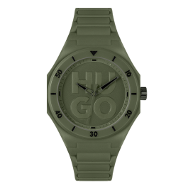 Relógio #Grail Verde TR90 e Silicone