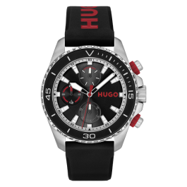 Relógio Homem Multifunções Silicone #DIVE