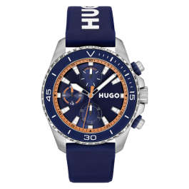 Relógio Homem Multifunções Silicone #DIVE